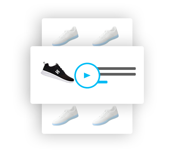 Shoe advert video example