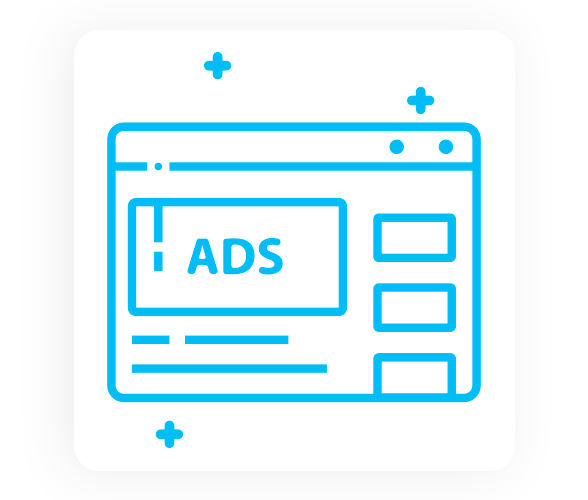 Example of website advert