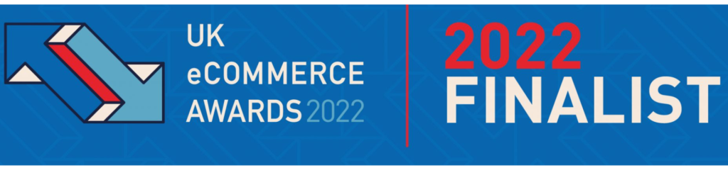 Banner - UK eCommerce Awards 2022 Finalist Badge