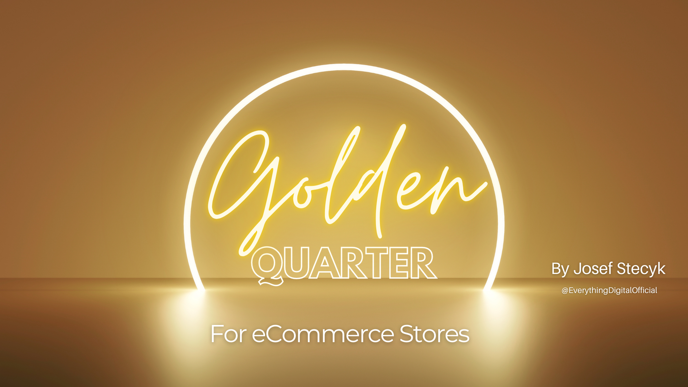 The Golden Quarter For eCommerce Stores